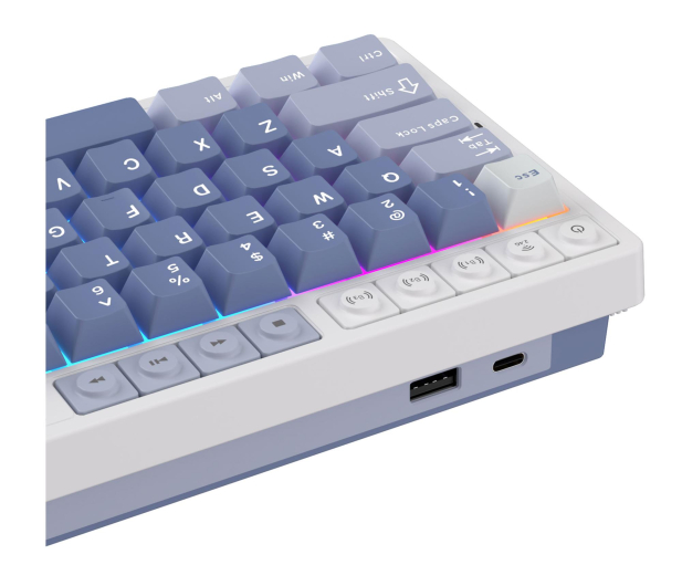 Royal Kludge RK M65 Ocean Blue Beige switch - 1455767 - zdjęcie 6